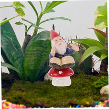 Load image into Gallery viewer, Ciieeo 4pcs Miniature Gnome Music Band Sculpture Set Creative Desktop Gnome Dolls for Home Decor Christmas Style Garden Ornaments for Outdoor Patio and Decoration