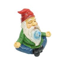 Load image into Gallery viewer, EraSpooky 6" Resin Gnomes Statues Outdoor Decor, Novelty Sculptures Yard Decorations Patio Lawn Ornament, Funny Holidays Garden Gifts
