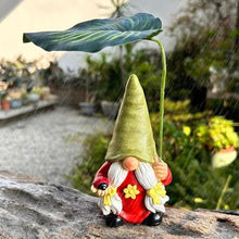 Load image into Gallery viewer, Garden Gnome, Gnome Garden Decor for Outside, 6.5inch Resin Figurines Naughty Halloween Christmas Landscaping Indoor Pond Pool Patio Porch Flowerbed Beach