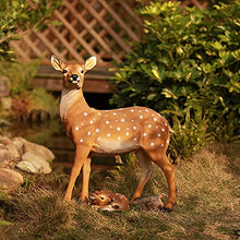 Load image into Gallery viewer, Gpzj Resin Sculpture Statue, A Simulation Image Of Mother And Child Deer, Exudes The Beauty Of Mother’S Love, And Is A Highly Appreciated Artistic Landscape Decoration