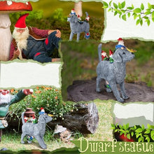 Load image into Gallery viewer, Chunful Dog and Gnome Garden Statues for Outside Decor with Butterfly Funny Yard Decorations Home Outdoor Patio Lawn Ornaments Housewarming Gifts for Women Mom Grandma, 10.63 x 10.63 x 2.76 Inches