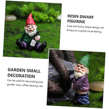 Load image into Gallery viewer, Ciieeo 6pcs Landscape Dwarf Garden Decor Funny Resin Ornaments for Outdoor Indoor Use Unique Miniature Gnome Figurines for Craftsmanship Detailed Features