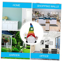 Load image into Gallery viewer, BESPORTBLE 3pcs Creative Resin Gnome Doll for Garden Decoration Handmade Gnome Figurines for Courtyard Landscape and Home Decor