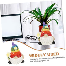 Load image into Gallery viewer, CIMAXIC Handmade Resin Gnome Dolls Garden Gnome Ornaments Doll Ornament for Home Office