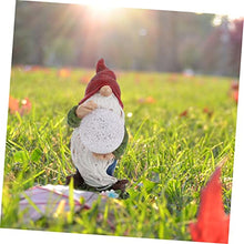 Load image into Gallery viewer, Happyyami 1pc Delicate Solar Gnome Light Charming Gnome Figurine for Garden Solar-powered Outdoor Illumination Create Romantic Atmosphere Your