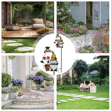 Load image into Gallery viewer, Solar Light Stakes, Gnome Garden Lights, Led Landscape Lighting, Waterproof Solar Garden Decor, Cartoon Gnome Solar Garden Stakes Waterproof Led Landscape Lighting for Festive Outdoor Decoration