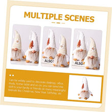 Load image into Gallery viewer, Cabilock Gnome Figurine Dwarf Christmas Decorations Fabric Gnome Doll Home and Garden Ornament