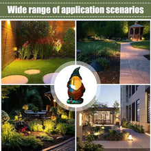 Load image into Gallery viewer, Solar Gnomes Decor for Outside - Garden Gnomes Outdoor,Funny Waterproof Decor with Light Figurines Sculptures Ornaments for Porch Backyard