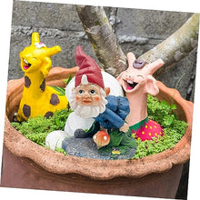 Load image into Gallery viewer, TOYANDONA Resin Gnome Downspout Cover Durable Gutter Drain Spout Decoration for Garden Compact Water Supply Extension with Workmanship for Outdoor Ornaments and Lawn