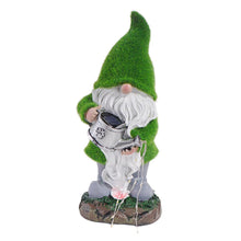 Load image into Gallery viewer, ULTECHNOVO Garden Gnome Solar Lamp Outdoor Lawn Gnome Decoration for Garden Backyard Patio Energy Saving Solar Powered Lighted Statue for Courtyard Lawn Decor