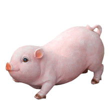 Load image into Gallery viewer, XIFIRY Animal Garden Gnomes Statue Cute Pig Funny Outdoor Sculpture Resin Lawn Ornaments Décor Indoor Outdoor Figurines for Garden and House (Cut Pig)