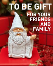 Load image into Gallery viewer, YYDGZG Funny Gnomes, 5.9in Pipe Naughty Gnomes Garden Statue Decor for Home Outdoor Patio Lawn Yard Halloween Housewarming Easter Gift (Statue C)