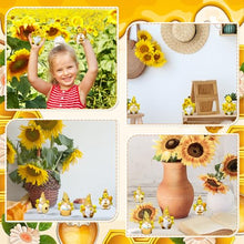 Load image into Gallery viewer, Foilswirl 8 Pcs Bee Gnome Ceramics to Paint Ready to Paint Your Own Ceramic Gnome Statues DIY Unpainted Ceramics Paintable Figurines Kit Crafts with Brush Palette for Boys Girls