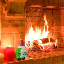 Load image into Gallery viewer, Uhngw Naughty Christmas Gnome | Funny Handmade Resin Statue Dwarf - Cute Garden Decor, Gnomes Garden Decor, Halloween Garden Gnomes, 3.5Inch For Indoor Outdoors