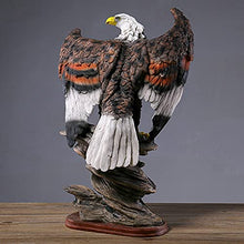 Load image into Gallery viewer, LLDW Garden Statue Figurine Eagle Resin Decorative Ornaments, Eagle Wings Spread Home Resin Craft Gifts for Patio,Balcony,Yard,Lawn