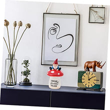 Load image into Gallery viewer, Toddmomy 1pc Creative Resin Gnome Doll Adornment for Garden Decor and Mushroom Landscape Prop for Home and Outdoor Decoration Easy to Install Delicate and Unique