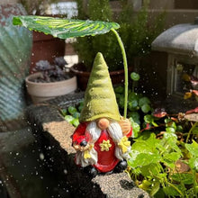 Load image into Gallery viewer, Garden Gnome, Gnome Garden Decor for Outside, 6.5inch Resin Figurines Naughty Halloween Christmas Landscaping Indoor Pond Pool Patio Porch Flowerbed Beach