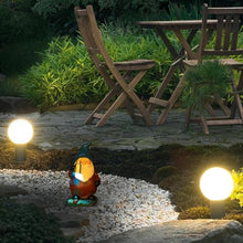 Load image into Gallery viewer, Solar Gnomes Decor for Outside - Garden Gnomes Outdoor,Funny Waterproof Decor with Light Figurines Sculptures Ornaments for Porch Backyard