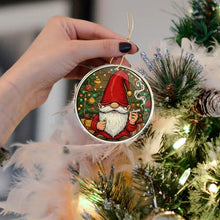 Load image into Gallery viewer, Christmas Ornaments Decorations - Gag Gifts - Nasty Naughty Gifts - White Elephant - Stocking Stuffers (Gnomes Smoking Weed Bong Cannabis Get High 2)