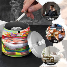 Load image into Gallery viewer, Spring Gnome Ash Tray Trash Can, Smell Free Ash Tray, Home Ashtray