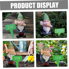 Load image into Gallery viewer, 2 Sets Garden Gnome Statue of Adorable Miniature Gnome Decor for Garden Unique Resin Ornament for Outdoor Landscaping and Festive Charm