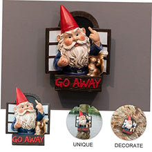 Load image into Gallery viewer, Happyyami 1 Pc Garden Gnomes Ornaments Outdoor Solar Garden Ornaments Resin Statue Decoration Lawn Decoration