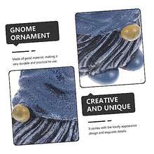 Load image into Gallery viewer, Happyyami Resin Gnome Statue for Garden Decoration Charming Dwarf Figurine Hat Unique Home Ornament for Christmas and Year Outdoor Decor