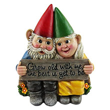 Load image into Gallery viewer, Hbbgdiy Couple Fairy Dwarf Resin Hand-Painted Garden Gnome Ornament Romantic Statue Indoor Outdoor Garden Patio Home Decoration Couple Fairy Dwarf Gnome Ornament Hand-Painted Cou