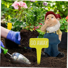 Load image into Gallery viewer, Sosoport Elf Ornaments 2pc Set Lawn Decorative Garden Gnomes Grandad Garden Ornaments