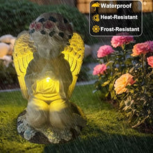 Load image into Gallery viewer, YODY Solar Garden Statues Outdoor Decor- Yard Decorations for Patio, Balcony, Backyard, Lawn Ornaments - Angel Figurines with LED Light- Unique Birthday House Warming Gifts for Women, Mom, Grandma