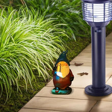 Load image into Gallery viewer, Solar Gnome,Gnome Garden Decor - Ornaments Statues Figurines Sculptures with Light Waterproof for Porch Patio Halloween Fall Front Backyard