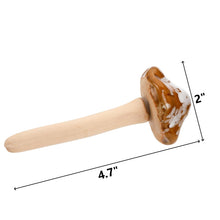 Load image into Gallery viewer, Peohud 12 Pack Ceramic Garden Mushrooms, Fairy Garden Decorations Ornaments Outdoor, Lawn Ornament Decor Ceramic Mushrooms for DIY Shed Flowerpot Plants Statue, 4.7 Inch