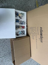 Load image into Gallery viewer, Relaxdays Set of 4 Garden Gnomes, Musicians with Instruments, Fost Resistant, Outdoor Figurine, Polyresin, Multicoloured, 15 cm