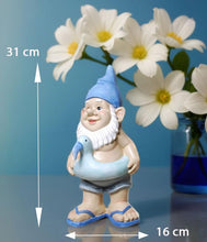 Load image into Gallery viewer, Udo Schmidt Garden Gnome with Swim Ring 31 cm Garden Gnome Figure