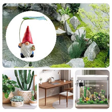 Load image into Gallery viewer, Garden Gnome, Resin Yard Decoration Figurine for Porch, Outdoor Gnomes Garden Decorations, Patio, Lawn, Pool, Whimsical Accent, Landscaping Ornament, 6.5 Inches