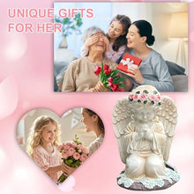 Load image into Gallery viewer, YODY Solar Garden Statues Outdoor Decor- Yard Decorations for Patio, Balcony, Backyard, Lawn Ornaments - Angel Figurines with LED Light- Unique Birthday House Warming Gifts for Women, Mom, Grandma