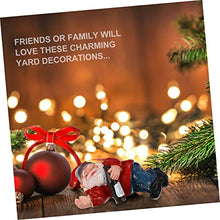 Load image into Gallery viewer, Ciieeo 3pcs Creative Gnome Statue Funny Resin Gnome Figurine for Outdoor Decor for Gardens Displays and Landscapes against Wind and Rain