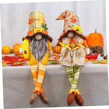 Load image into Gallery viewer, AOKWAWALIY Gnome Figurine Gonk Ornament Harvest Festival Gnome Doll Thanksgiving Decor Cloth Decorative Doll Maple Leaves Rudolph