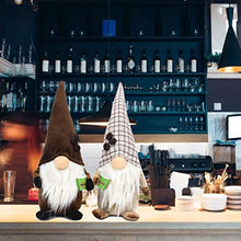 Load image into Gallery viewer, Kelisdi Coffee Swedish Tomte Coffee Decoration Gift Scandinavian Figurine Nordic Plush Home Decor Faceless Doll Cute