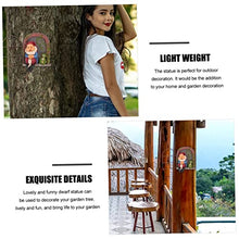 Load image into Gallery viewer, Toyvian 1Pc Old Man Garden Gnome Statue Pendant Funny Outdoor Tree Hanging Ornament for Courtyard Landscape Decor for Decoration and