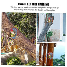 Load image into Gallery viewer, OUNONA 1pc Solar Garden Gnome Adornment Gnome Doll Landscape Ornament Outdoor