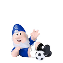Load image into Gallery viewer, FOCO Official Rangers Football Club Sliding Tackle Garden Gnome