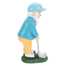 Load image into Gallery viewer, Sosoport Golf Gnome Statue Resin Garden Decor Gnome Ornaments Outdoor Statue for Yard