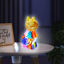 Load image into Gallery viewer, ICHOWHO Paint Your Own Cat Lamp Kit, Painting Cat Light Tools, 3D Handmade Night Light Toys,Arts and Crafts for Kids, Arts and Crafts for Kids Age 6-12 Creative Painting Gifts for Girls Boys Birthday