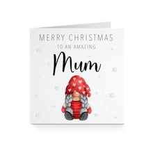 Load image into Gallery viewer, Merry Christmas Card for Mum - Amazing Gonk Watercolour For Her