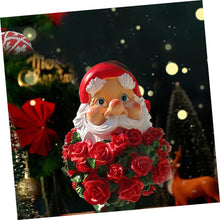 Load image into Gallery viewer, Cabilock 1pc Cute Resin Garden Gnome Holding Rose Charming Outdoor Decor for Garden Patio Lawn for Family and Friends