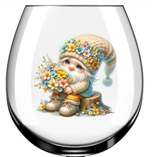 Load image into Gallery viewer, x12 Gnome Gonk Spring Glass Vinyl Decal Stickers Colour 2 Size's px721
