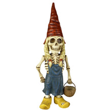 Load image into Gallery viewer, Bexdug Skeleton Garden Gnomes,The Day of The Dead Skeleton Couple,Dog Resin Sculpture Resin Figurine,Yard Art Home Decor Shelf Decoration.