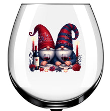Load image into Gallery viewer, x12 Gnomes Gonks Couples Valentine's Day Vinyl Decal Stickers Colour df651