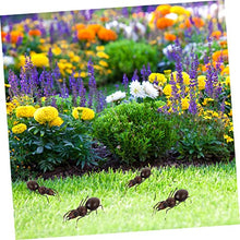 Load image into Gallery viewer, Happyyami 1pc Large Iron Ant Ornament Unique Balcony Lawn Decoration Garden Adornment Durable Metal Craft for Home Decor and Outdoor Spaces
